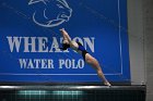 Diving vs USCGA  Wheaton College Swimming & Diving vs US Coast Guard Academy. - Photo By: KEITH NORDSTROM : Wheaton, Swimming, Diving